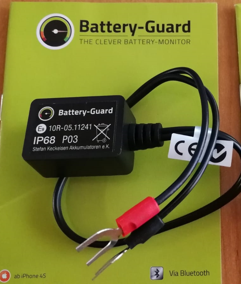 Test verschiedener Batterie Wächter mit Bluetooth (z.B. IntAct Battery  Guard)